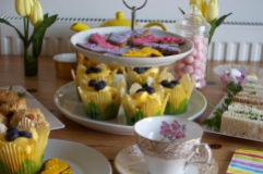 Afternoon Tea for Granny Mook & Lulu for Mother's Day